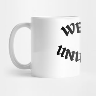 Weird and Unusual since 1980 - Black Mug